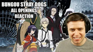 Bungou Stray Dogs All Openings and Endings REACTION