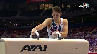 Watch A Flawless Pommel Horse Performance By Alec Yoder