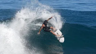 JOSH KERR SURFS FIRING ROCKY POINT (Goofy Foot)