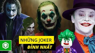 Top 5 Diễn Viên Hóa Thân The Joker Xuất Sắc Nhất | Ten Tickers