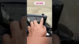 Riding Modes Function on Tvs Apache RTR 1604v Rm edition or special Edition