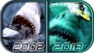 EVOLUTION of MEGALODON in Movies & TV (2002-2018) The Meg full movie movie scene megalodon attack