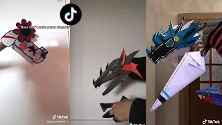 Dragon Puppet Crafts - Paper Dragon TikTok Compilation #101