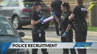 Police recruitment up in Charlotte, down nationally