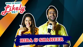 Kanha and Sayuri aka Hiba Nawab & Shaheer Sheikh REVEAL Their fun Stories | Who Is most likely