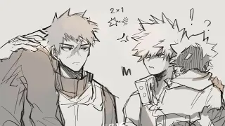 some pro heroes react to bkdk [No thumbnail]