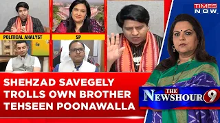 Shehzad Poonawalla Trolls His Own Brother Tehseen Poonawalla For His 'Bizarre' Remark & Prediction