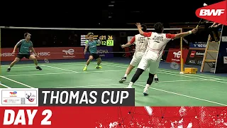 BWF Thomas Cup Finals 2022 | Indonesia vs. Thailand | Group A