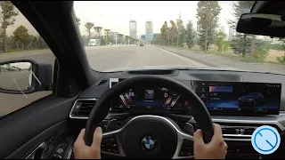 BMW 3 Series G20 LCI 2022-2023-2024 POV review