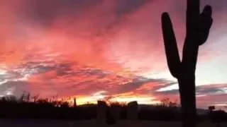 Light show in the sky over Tucson