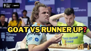 Seru! Endgame Menteri vs Benteng || Ian Nepomniachtchi vs Magnus Carlsen || Global Chess League 2023