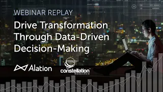 [WEBINAR REPLAY] Drive Transformation Through Data-Driven Decision-Making