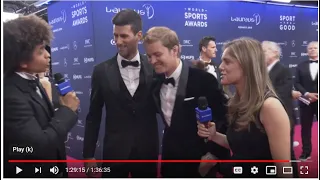 Full Red Carpet Show: Djokovic, Vonn & Wenger arrive at the Laureus World Sports Awards