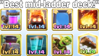 When Maxed Clash Royale Noobs Only Go For The King Tower!