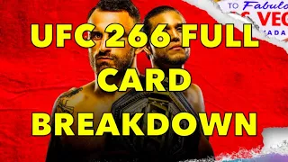 UFC 266: Alexander Volkanovski vs. Brian Ortega Fight Picks, Breakdowns and Predictions