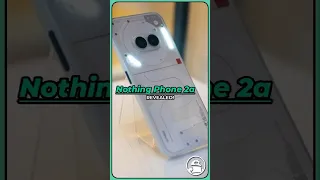 The Nothing Phone 2a has been revealed at MWC 2024! #NothingPhone2a #NothingPhone #nothing