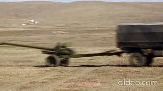 Грузовые автомобили Unimog U5000 в монгольской армии