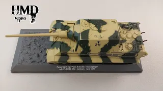 Jagdtiger Sd.Kfz.186, World War 2 German Tank Destroyer, Pz.Jg.Abt.512 Germany 1945, 1:43 Diecast