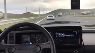 VW Golf MK1 Turbo vs Porsche 911 Turbo *Throlling