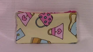 Sew Easy Zipper Pouch Part 1