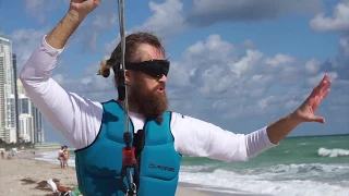 ИНСТРУКЦИЯ ДЛЯ НОВИЧКОВ KITESURFING IN MIAMI. АМУНИЦИЯ. ВЗЛЕТ И ПОСАДКА. ЧЕМ ПОМОГАЕТ В ЖИЗНИ ?