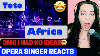 Toto - Africa | FIRST TIME REACTION by Juilliard trained Opera Singer