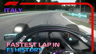 The Fastest Lap In F1 History - Lewis Hamilton's Pole Lap | 2020 Italian Grand Prix | Assetto Corsa