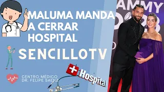 MALUMA MANDA A CERRAR UN HOSPITAL AL NACER SU HIJA RECIBE FUERTES CRITICAS