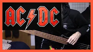 AC/DC (live) - Thunderstruck (bass cover)
