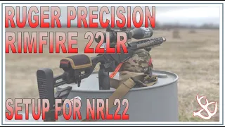 Ruger Precision Rimfire 22lr set up for NRL22 matches