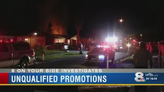 Promotions without required qualifications at Hillsborough Fire Rescue