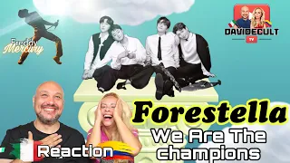 Forestella 포레스텔라 - We Are The Champions Reaction and Analysis 🇮🇹Italian And Colombian🇨🇴 React