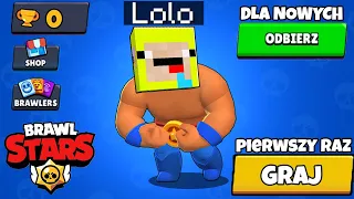 Zagrałem w BRAWL STARS PIERWSZY RAZ w ŻYCIU!