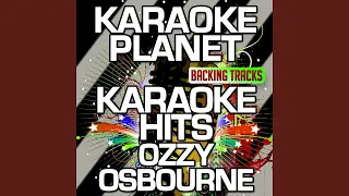 No More Tears (Karaoke Version) (Originally Performed By Ozzy Osbourne)