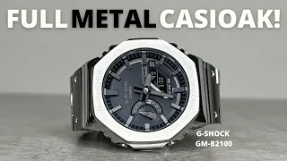 FULL METAL CASIOAK! | IT'S FINALLY HERE! | G-SHOCK GM-B2100 REVIEW!