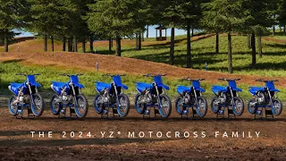 2024 Yamaha YZ Motocross Lineup