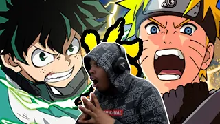 Naruto vs Deku Rap Battle Reaction