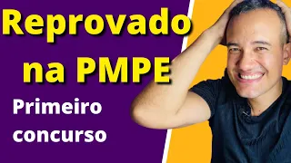 Fui REPROVADO NA PMPE e como isso foi benéfico na jornada de concursos da PM, andremissio queiroz