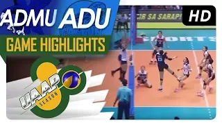 UAAP 80 WV: ADMU vs. AdU | Game Highlights | March 25, 2018