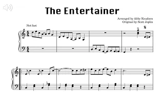 SIMPLIFIED The Entertainer | Piano Sheet Music