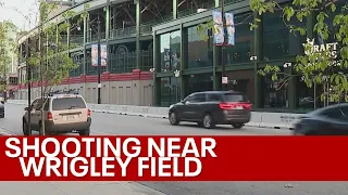 2 shot outside Wrigley Field