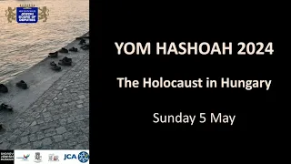 NSW Jewish Board of Deputies' Yom Hashoah 2024 Commemoration