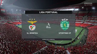 FIFA 22 | SL Benfica vs Sporting CP - Estádio do SL Benfica | Gameplay