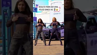 Policeman reacts to our dance video 👮🏼‍♂️🤣 (RESULTS)