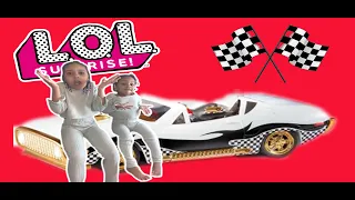 L.O.L. Surprise! RC Wheels Remote Control Car W/ Limited Edition Doll |Toy Unboxing | Nadia's Castle