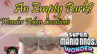 Super Mario Wonder - An Empty Park? Wonder Token Locations [Search Party]