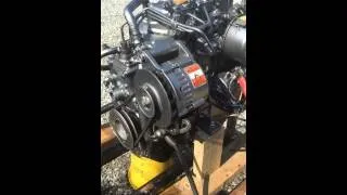 Yanmar 3GM30 marine Diesel engine.