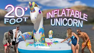 20 foot Inflatable Unicorn! - Paul Green Vlogs ep214