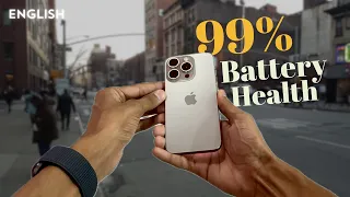 iPhone 15 Pro: Battery Health Dropping Fast?