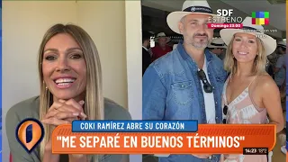 Coki Ramírez confirma su separación en Intrusos: "Me separé en buenos términos"